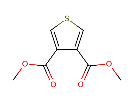 Molecular Structure of 4282-35-3 (3,4-Thiophenedicarboxylic acid, dimethyl ester)