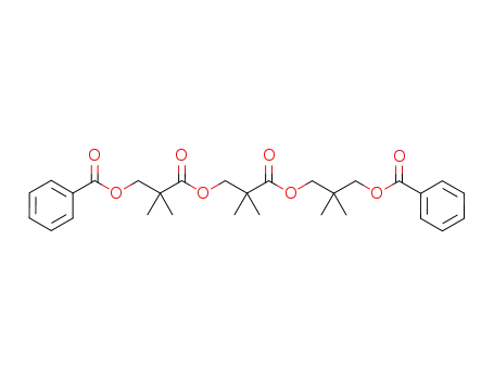 Molecular Structure of 919106-25-5 (Propanoic acid, 3-(benzoyloxy)-2,2-dimethyl-,
3-[3-(benzoyloxy)-2,2-dimethylpropoxy]-2,2-dimethyl-3-oxopropyl ester)