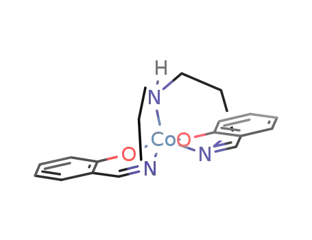 Molecular Structure of 15306-22-6 (Cobalt, [[2,2'-[(imino-kN)bis[3,1-propanediyl(nitrilo-kN)methylidyne]]bis[phenolato-kO]](2-)]-, (SP-5-32)-)