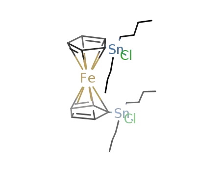 1,1'-bis(di-n-butylchlorostannyl)ferrocene