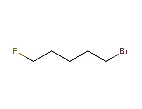 Molecular Structure of 407-97-6 (1-Bromo-5-fluoropentane)