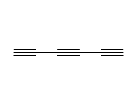 Molecular Structure of 3161-99-7 (hexa-1,3,5-triyne)