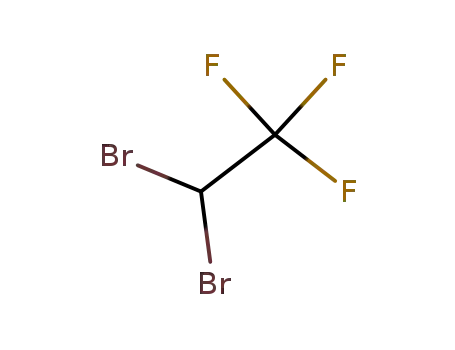 Molecular Structure of 354-30-3 (1,1-DIBROMO-2,2,2-TRIFLUOROETHANE)