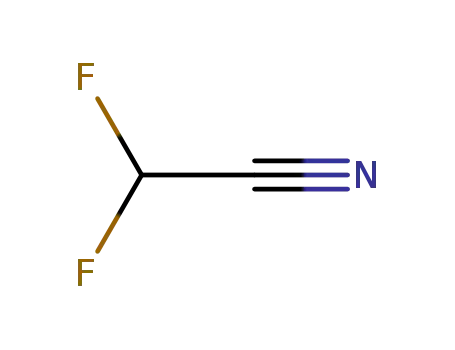 Molecular Structure of 359-12-6 (DIFLUOROACETONITRILE)