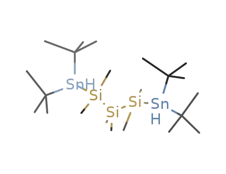 1,1,5,5-tetra(tert-butyl)-hexamethyl-1,5-distanna-2,3,4-trisilapentane