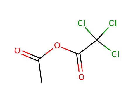 mixed anhydride of acetic and trichloroacetic acids