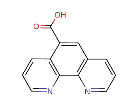 Molecular Structure of 630067-06-0 (1,10-Phenanthroline-5-carboxylic acid)