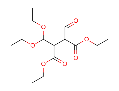 diethyl 2-formyl-3-(diethoxymethyl)succinate