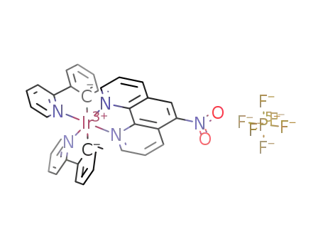 [Ir(2-phenylpyridine(-H))2(5-nitro-1,10-phenanthroline)](hexafluorophosphate)