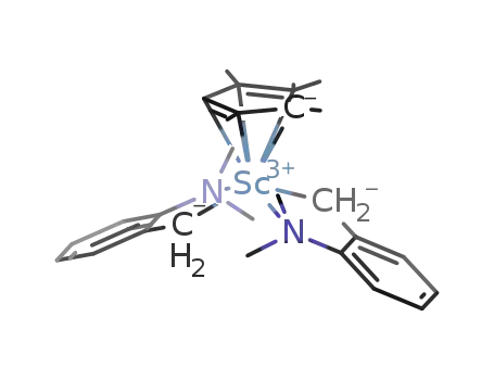 [(η5-teramethylcyclopentadienyl)Sc(III)(o-dimethylaminobenzyl)2]