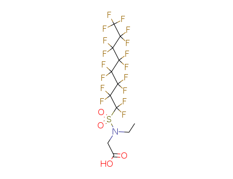 Glycine,N-ethyl-N-[(1,1,2,2,3,3,4,4,5,5,6,6,7,7,8,8,8-heptadecafluorooctyl)sulfonyl]-