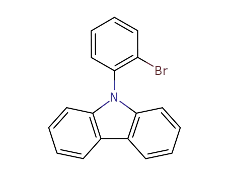 Molecular Structure of 902518-11-0 (N-(2-BroMophenyl)-9H-carbazole)