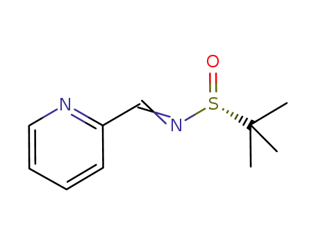 N-t-butylsulfinyl-2-pyridinyl carboxaenamine