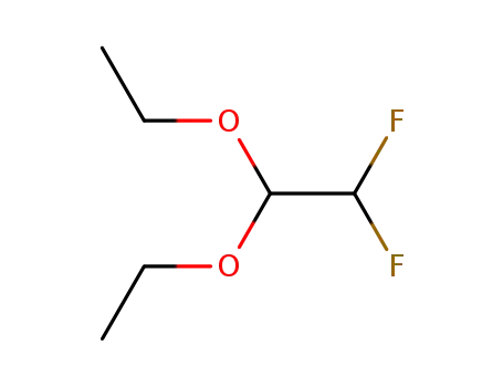 Molecular Structure of 36589-84-1 (Ethane, 1,1-diethoxy-2,2-difluoro-)
