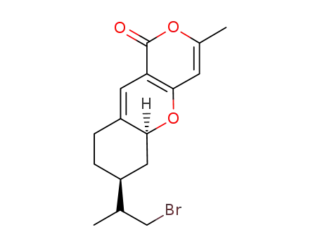 (5aS,7S)-7-[(1R/S)-2-bromo-1-methylethyl]-3-methyl-1H,7H-5a,6,8,9-tetrahydro-1-oxopyrano[4,3-b][1]benzopyran