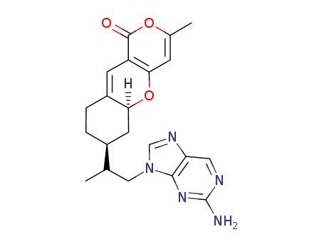 (5aS,7S)-7-[(1R/S)-2-(2-amino-9H-purin-9-yl)-1-methylethyl]-3-methyl-1H,7H-5a,6,8,9-tetrahydro-1-oxopyrano[4,3-b][1]benzopyran