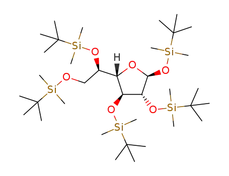 1,2,3,5,6-penta-O-tert-butyldimethylsilyl-β-D-galactofuranose