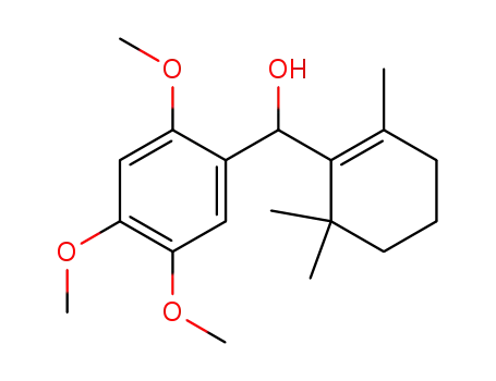 (2,4,5-trimethoxyphenyl)(2,6,6-trimethylcyclohex-1-enyl)methanol