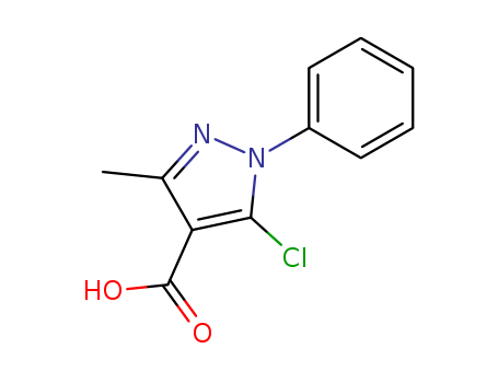 5-CHLORO-3-METHYL-1-PHENYL-1H-PYRAZOLE-4-CARBOXYLIC ACID