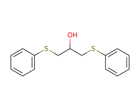 Molecular Structure of 22910-07-2 ({[2-Hydroxy-3-(phenylsulfanyl)-propyl]sulfanyl}benzene)