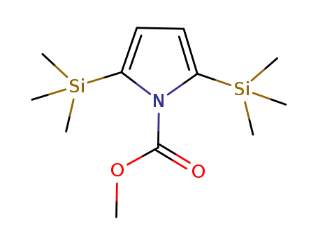 methyl 2,5-bis(trimethylsilyl)-1H-pyrrole-1-carboxylate
