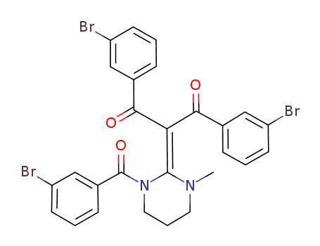 2-[1-(3-bromobenzoyl)-3-methyltetrahydropyrimidin-2(1H)-ylidene]-1,3-bis(3-bromophenyl)propane-1,3-dione