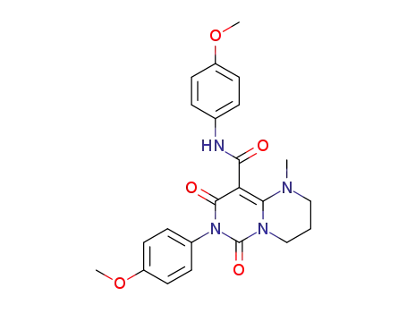N,7-bis(4-methoxyphenyl)-1-methyl-6,8-dioxo-2,3,4,6,7,8-hexahydro-1H-pyrimido[1,6-a]pyrimidine-9-carboxamide