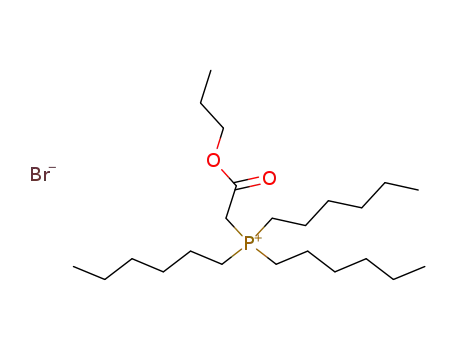 tri-n-hexyl(propoxycarbonylmethyl)phosphonium bromide