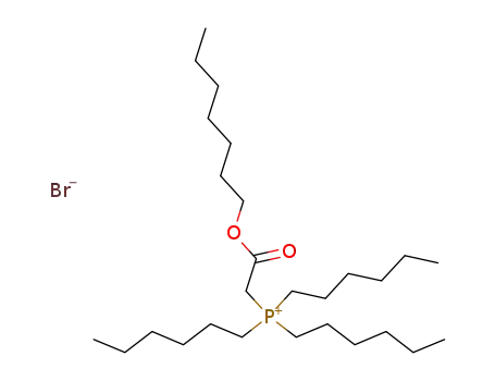 tri-n-hexyl(heptoxycarbonylmethyl)phosphonium bromide