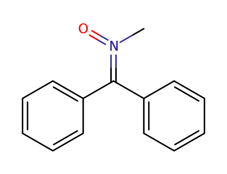 Molecular Structure of 7500-79-0 (N-(Diphenylmethylene)methanamineN-oxide)