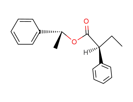 (S)-2-phenylbutyric acid-(R)-1-phenylethyl ester