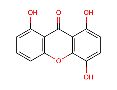 1,4,8-trihydroxy-9H-xanthen-9-one