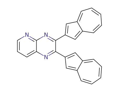 2,3-di(2-azulenyl)-5.azaquinoxaline