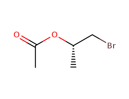 Molecular Structure of 39968-99-5 (2-Propanol, 1-bromo-, acetate, (S)-)
