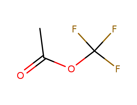 Molecular Structure of 74123-20-9 (Trifluoromethylacetate)