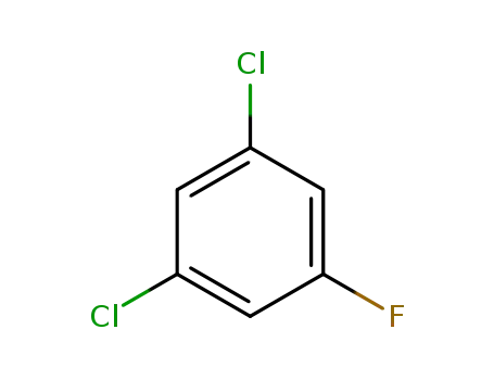 Molecular Structure of 1435-46-7 (3,5-Dichlorofluorobenzene)