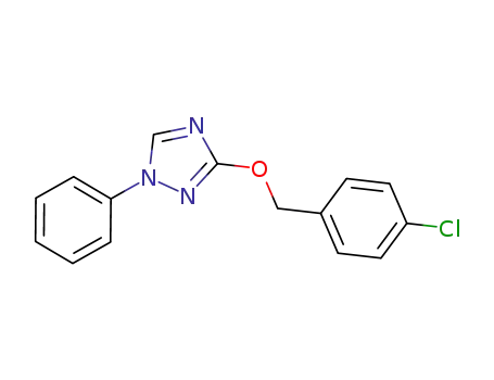 3-(4-chlorobenzyloxy)-1-phenyl-1H-1,2,4-triazole