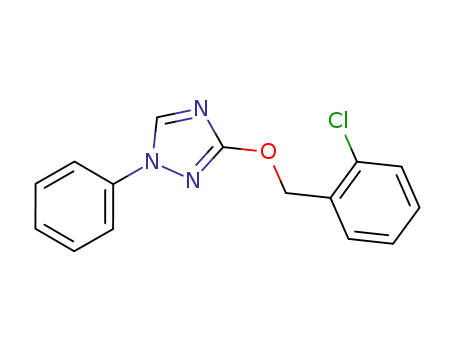 3-(2-chlorobenzyloxy)-1-phenyl-1H-1,2,4-triazole