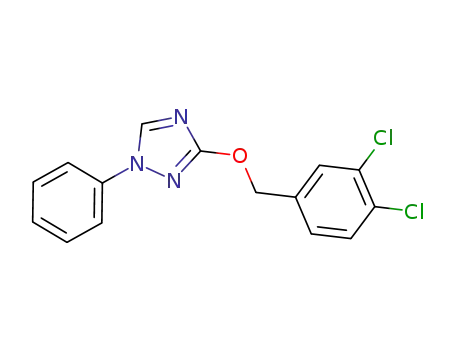 3-(3,4-dichlorobenzyloxy)-1-phenyl-1H-1,2,4-triazole