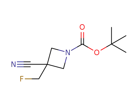 tert-butyl 3-cyano-3-(fluoromethyl)azetidine-1-carboxylate