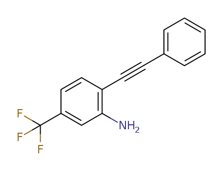 2-(phenylethynyl)-5-(trifluoromethyl)aniline