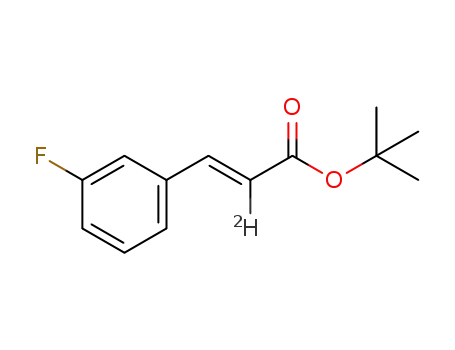 tert-butyl (E)-2-deuterio-3-(3'-fluorophenyl)propenoate