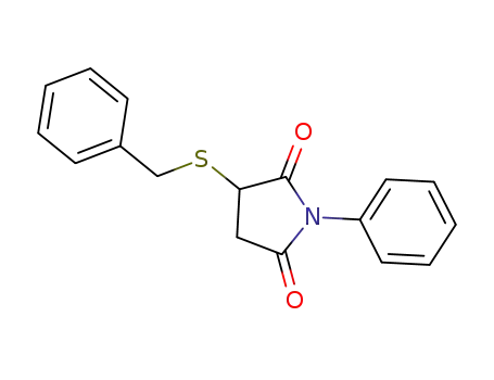 3-(benzylthio)-1-phenylpyrrolidine-2,5-dione