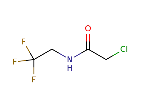 Molecular Structure of 170655-44-4 (2-chloro-N-(2,2,2-trifluoroethyl)acetamide)