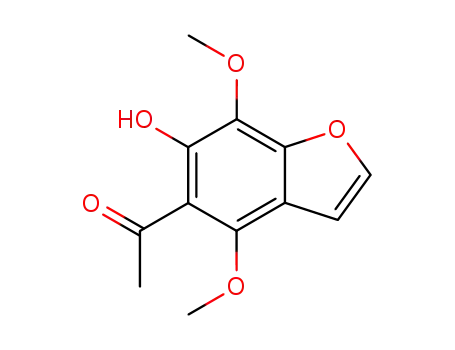 Molecular Structure of 484-51-5 (KHELLINONE)