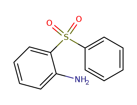 Molecular Structure of 4273-98-7 (2-(Phenylsulfonyl)aniline)