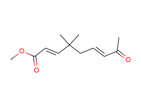 methyl (E,E)-4,4-dimethyl-8-oxo-2,6-nonadienoate