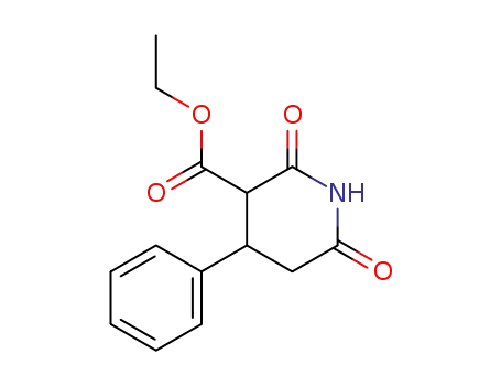 2,6-dioxo-4-phenyl-piperidine-3-carboxylic acid ethyl ester