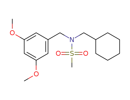 N-(cyclohexylmethyl)-N-(3,5-dimethoxybenzyl)methanesulfonamide