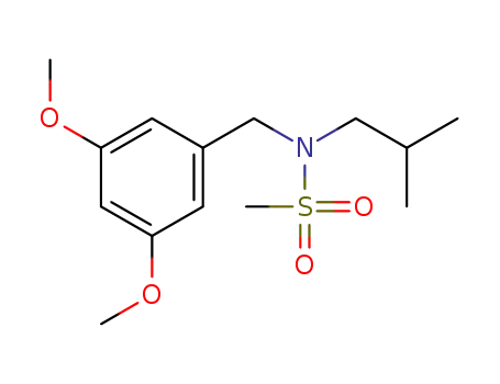 N-(3,5-dimethoxybenzyl)-N-isobutylmethanesulfonamide